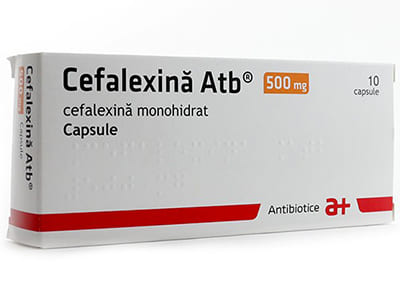 Cefalexin 500mg caps.