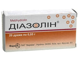 Diazolin 50mg dr.