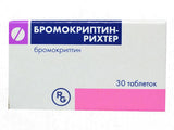 Bromocriptin 2.5mg comp.