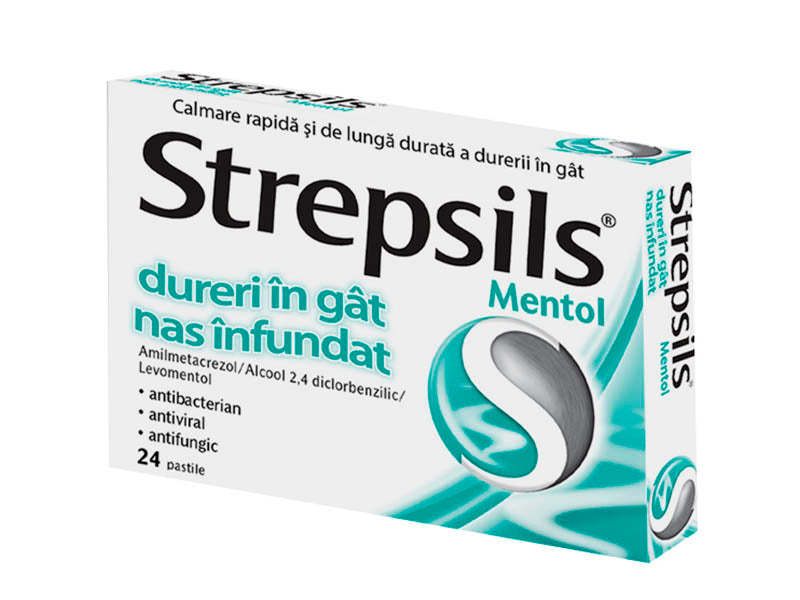Strepsils Mentol pastile