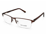 Rama optica Top Classic TP9021 C3, 53-18-140, brown, 2025, din Metal, p/u barbati