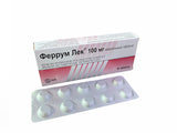 Ferrum Lek 100mg comp.mast.