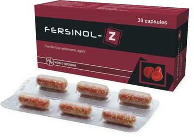Fersinol-z caps.