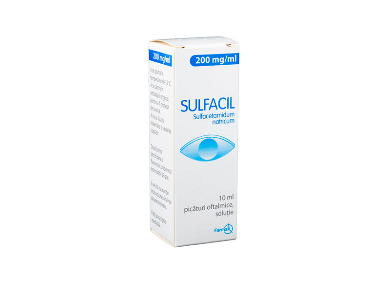 Sulfacil de natriu 20% pic. oft. 1.5ml