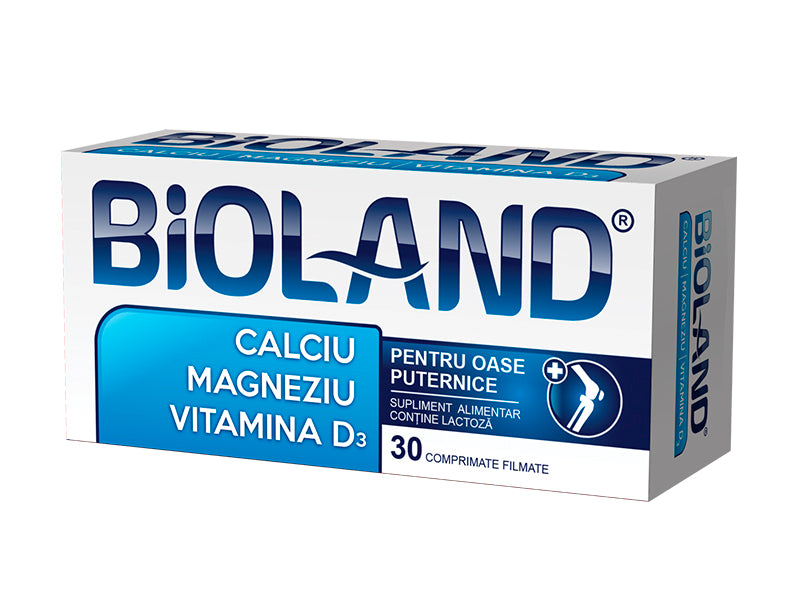 Bioland Calciu Magneziu Vit.D3 comp.