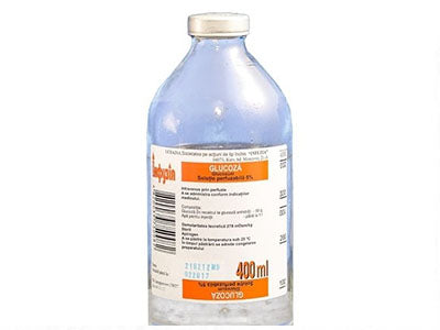 Glucoza 5% sol.perf. 400ml