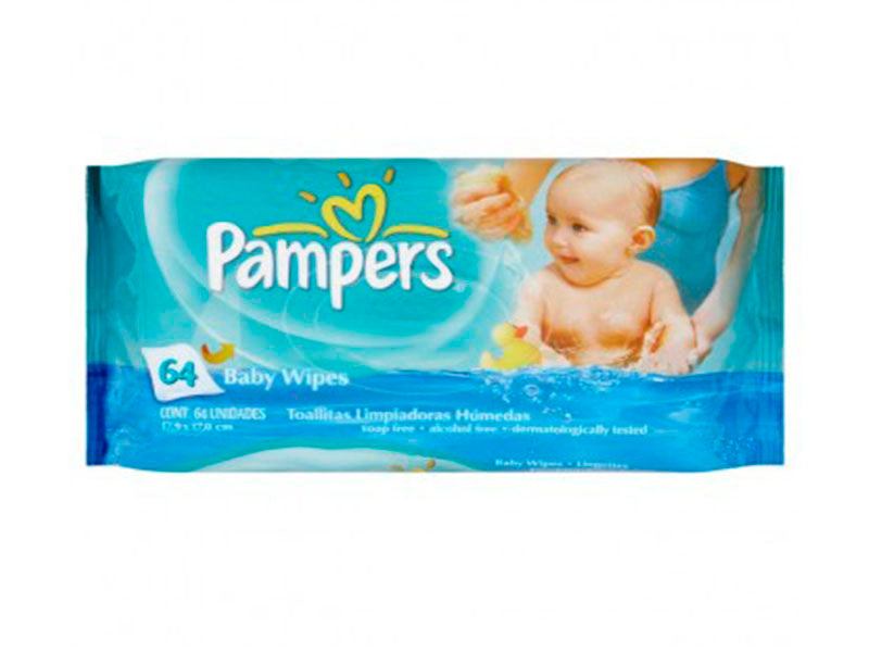 Pampers Serv. umede Aloe N64 3+1