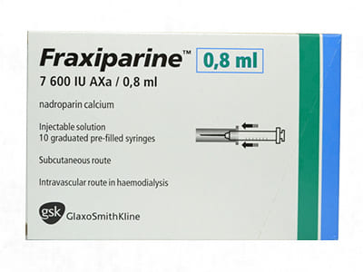 Fraxiparin 7600UI anti xa/0.8ml sol.inj.ser.