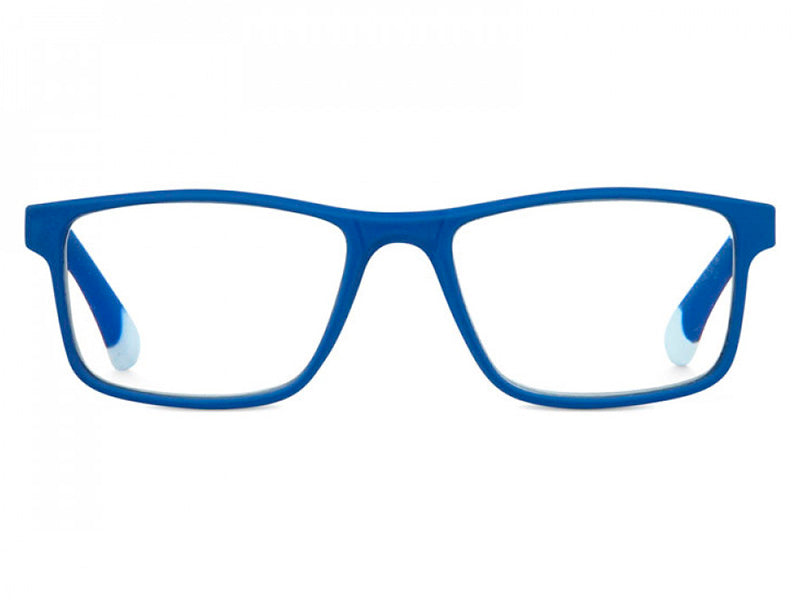 Ochelari pentru calculator Expert cu lentile Blue Light Protect, model Milano Navy Blue, +1.00