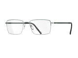 Rama optica Silhouette Dynamic Dawn 5583/75-5040-55/18, 2025, din SPX Hightech Titanium, p/u barbati, Hall Frim