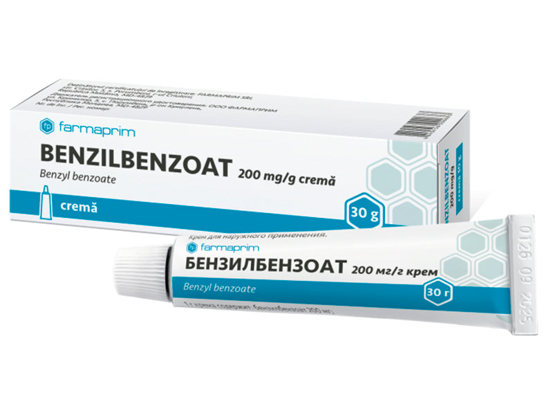Benzilbenzoat 200mg/g crema 30g