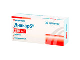 Diacarb 250mg comp.