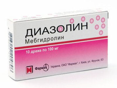 Diazolin 100mg dr.