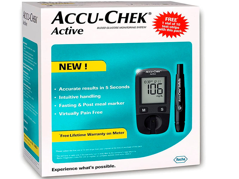 Glucometru ACCU-Chek Active + 10stripuri