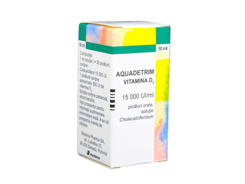 Aquadetrim vit D3 15000 UI