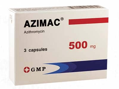 Azimac 500mg caps.