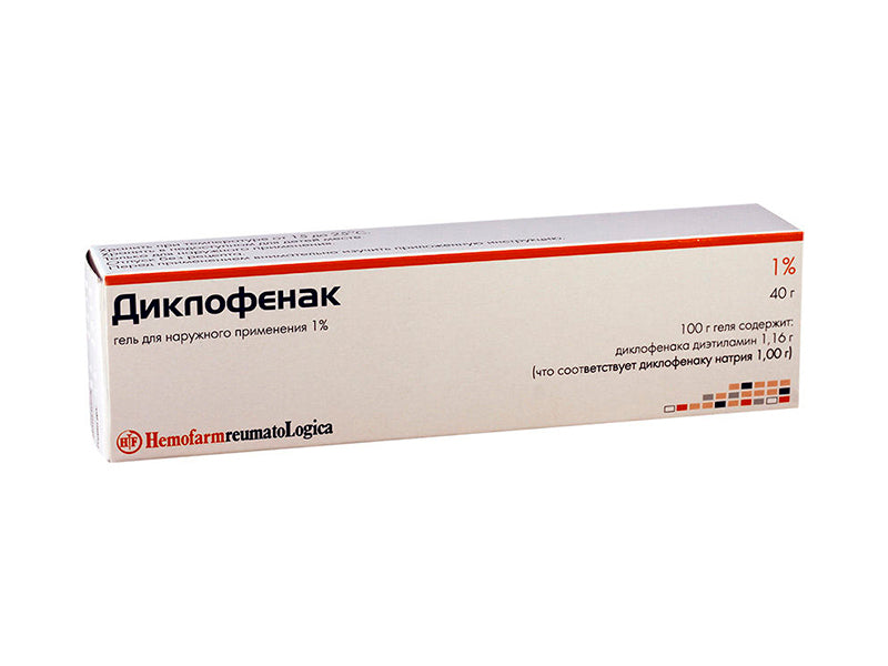 Diclofenac 1% gel 40g