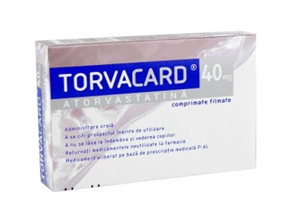 Torvacard 40mg comp.film.
