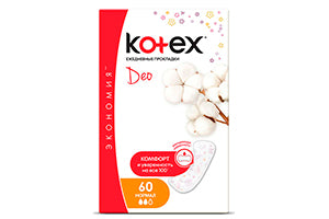 Kotex Absorb.zi Lux Normal Deo 50+10