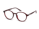 Ochelari de citit Montana MRC4C +1.00, 2024, matt dark red, din Acetat, p/u femei + husa