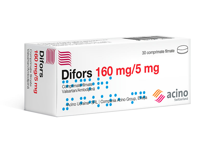 Difors 160mg+5mg comp.film