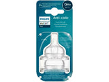Philips Avent Natural Response Силиконовая соска Anti-Colic +0 месяцев, 2 шт. T1 SCY761/02