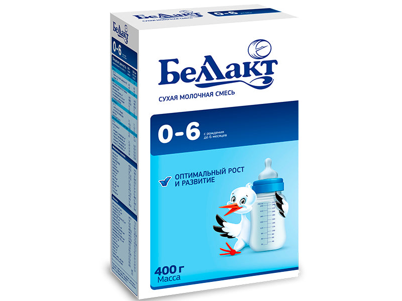 Bellact Amestec uscat Formula de inceput 0-6 luni 400g