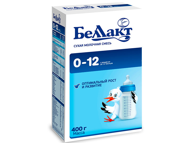 Bellact Amestec uscat Formula de lapte 0-12 luni 400g