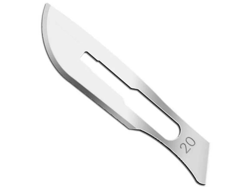 Lame G-20 p/u bisturiu ster.