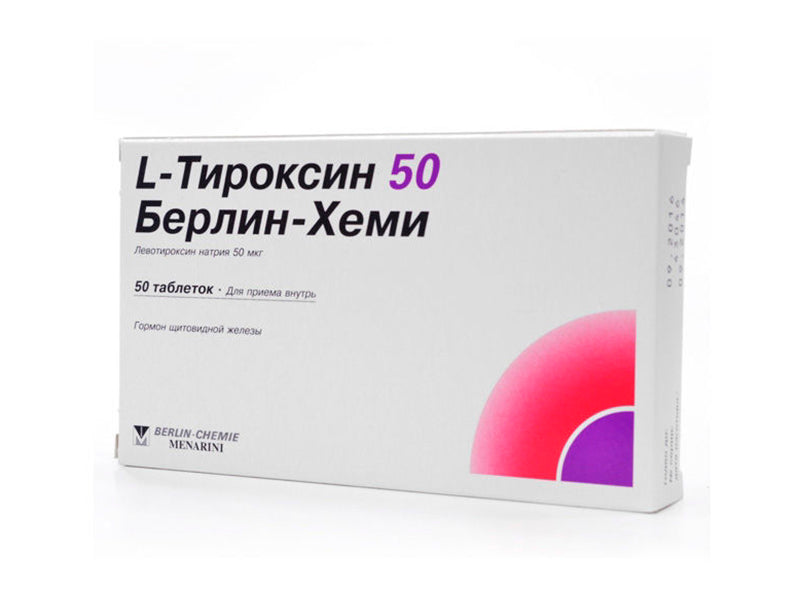 L thyroxin 50mcg