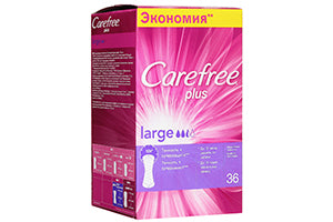 Carefree Absorb. zi Large Plus