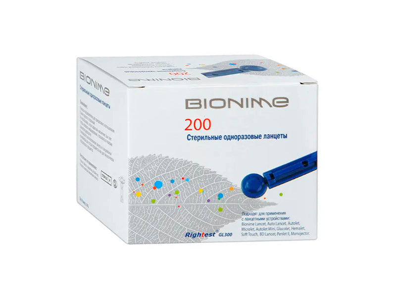 Bionime Lancete GL300 Rightest pentru glucometru