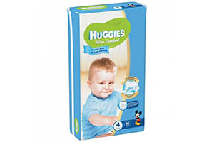 Huggies 4 U/Comf Mega 8-14 kg BOY