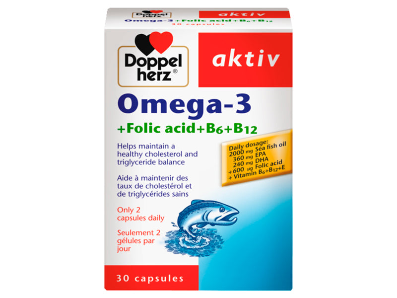 Doppelherz Omega 3 1g caps.