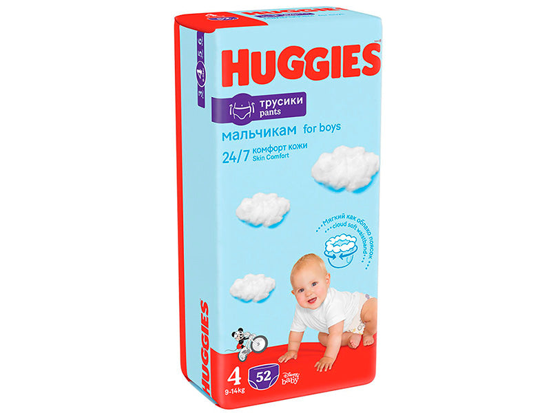 Huggies 4 Pants Mega 9-14 kg Boy