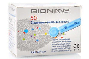 Bionime Lancete G300 N50