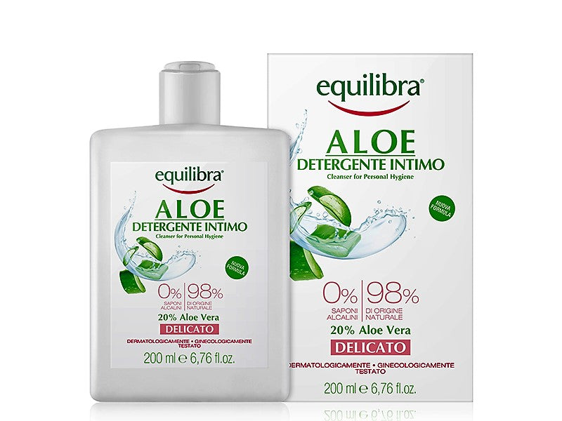 Equilibra Aloe Gel pentru igiena intima 200ml