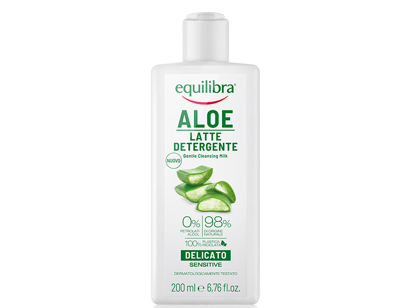Equilibra Aloe Lapte demachiant calmant p/u toate tipurile de ten 200ml