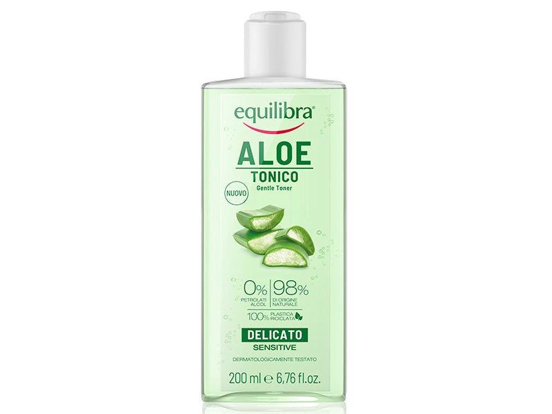 Equilibra Aloe Lotiune tonizanta p/u toate tipurile de ten 200ml