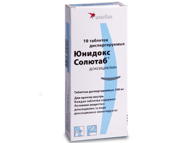 Unidox Solutab 100mg comp.