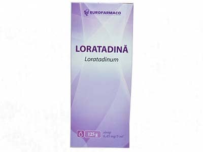 Loratadin 0.1% sirop 125g