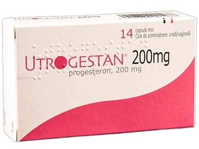 Utrogestan 200mg caps.