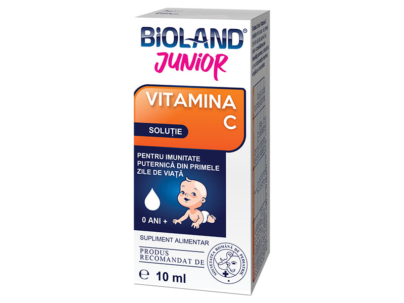 Bioland Junior Vitamina C solutie 10ml