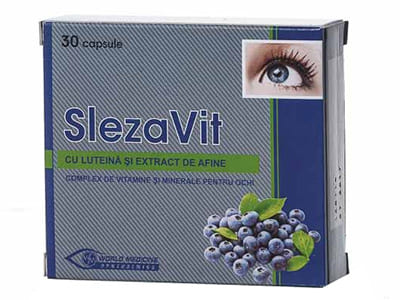 SlezaVit cu luteina si afine