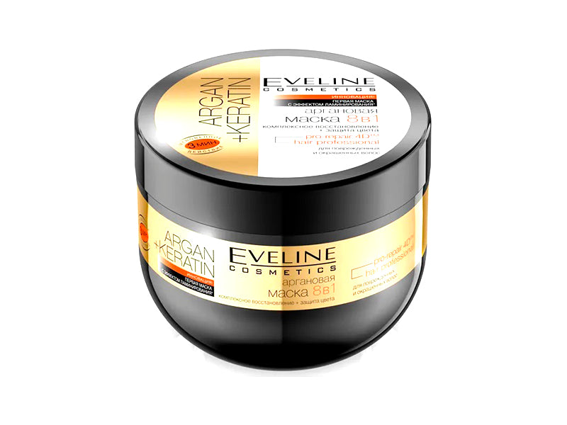 Eveline Masca Argan+Keratin 500 ml. 8in1 p/vopsit 500ml