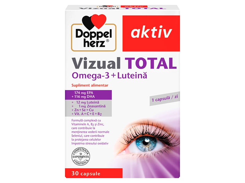 Doppelherz Vizual Total omega3+Luteina