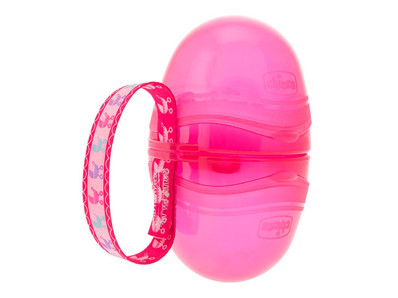 Chicco Container dublu pentru suzeta Roz