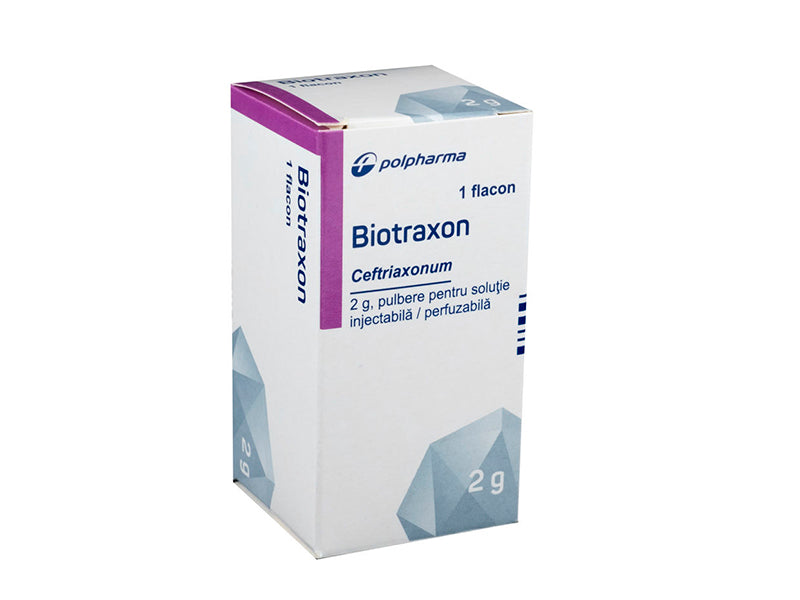 Biotraxon 2g pulb./sol.inj./perf.