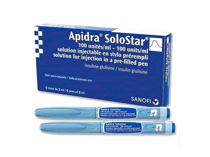 Apidra SoloStar 100 UI/ml 3 ml stilou