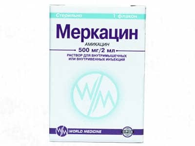 Merkacin 500mg/2ml